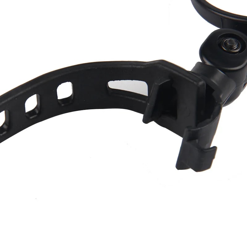 Adjustable Bicycle Rearview Mirror Wide Angle Bike Handlebar Mirror for Safer Cycling