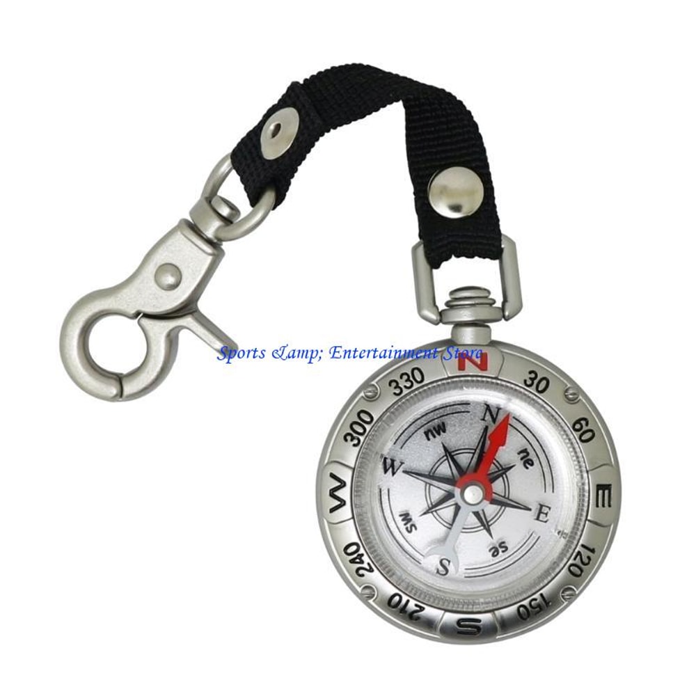 Portable Survival Pocket Compass with Lanyard Accurate navigation compass for Hiking Camping Outdoor Gear