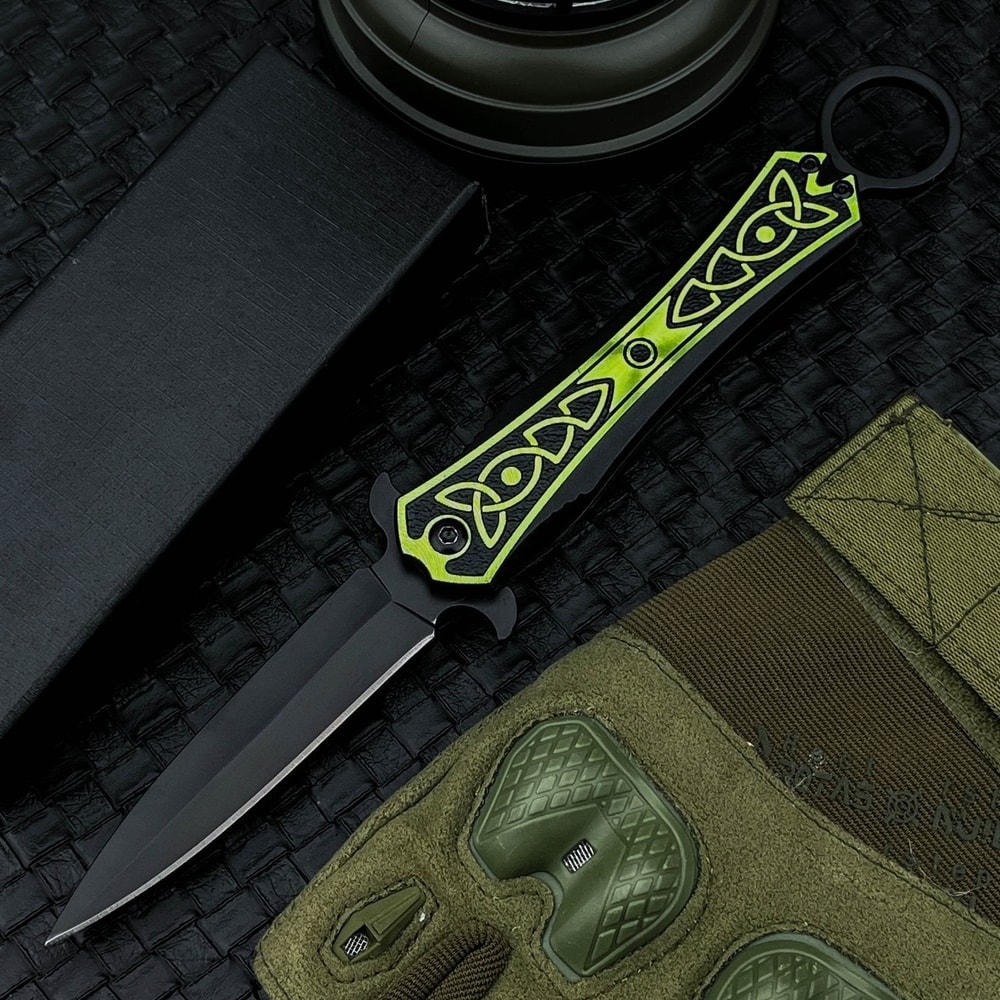 High-Performance EDC Folding Knife for Camping and Survival