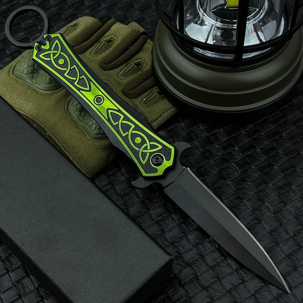 High-Performance EDC Folding Knife for Camping and Survival