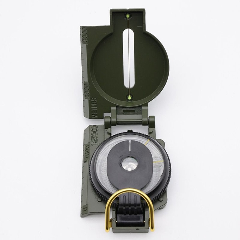 Professional Waterproof Survival Compass, High Precision Magnetic Navigation Tool for Hiking Camping Mountaineering