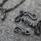 Heavy Duty EDC Carabiner Clip, Spring Snap Hook Keychain for Backpack, Camping Gear and Outdoor Utility