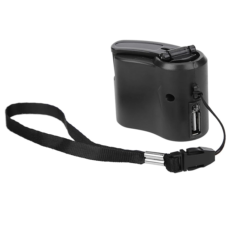 Portable Hand Crank Emergency Charger for Outdoor Survival and Travel Backup Power