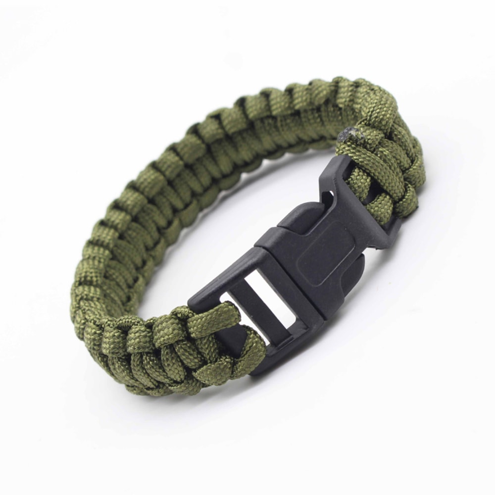 Paracord Survival Bracelet Emergency Rope Outdoor Gear for Camping Hiking and Survival Kits