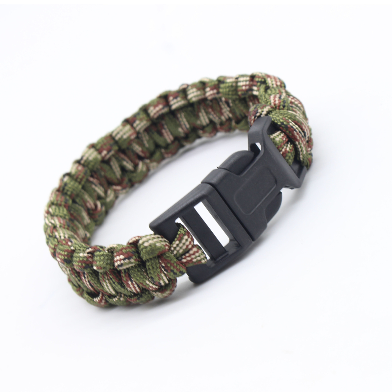 Paracord Survival Bracelet Emergency Rope Outdoor Gear for Camping Hiking and Survival Kits