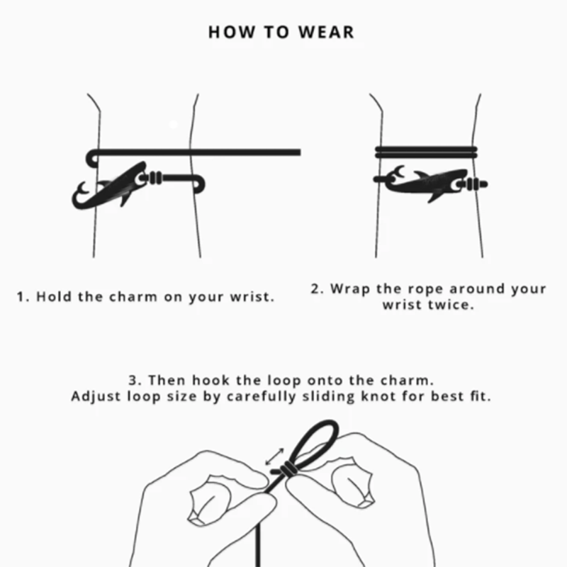 Adjustable Paracord Bracelet for Men Durable Nautical Rope Survival Style Wristband