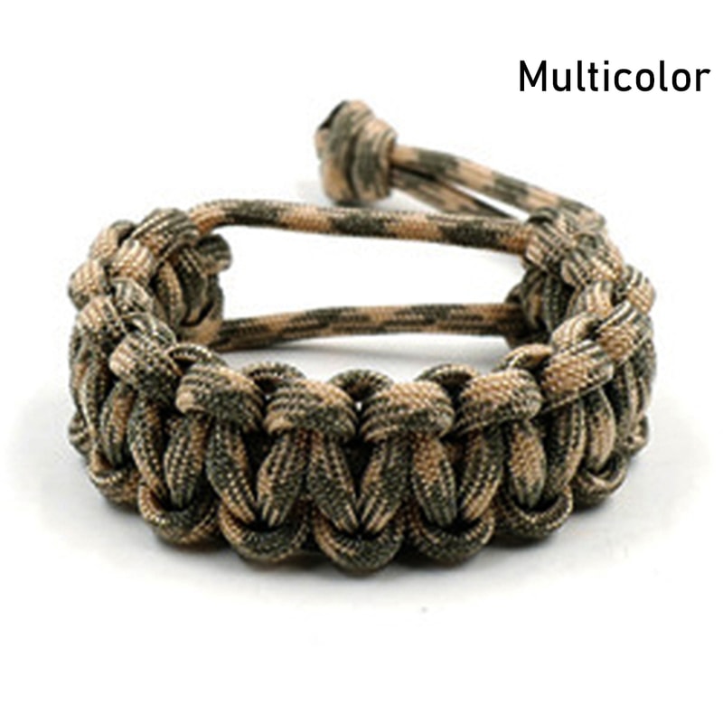 High Strength Survival Paracord Cord For Camping Hiking Gear And DIY Bracelet Kits 6