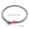 Red Rope Bracelet for Men Adjustable Wrap Bracelet Minimalist Casual Wrist Jewelry