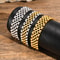 Magnetic Stainless Steel Watch Band Bracelet for Men Adjustable Chunky Link Wristband Jewelry Gift