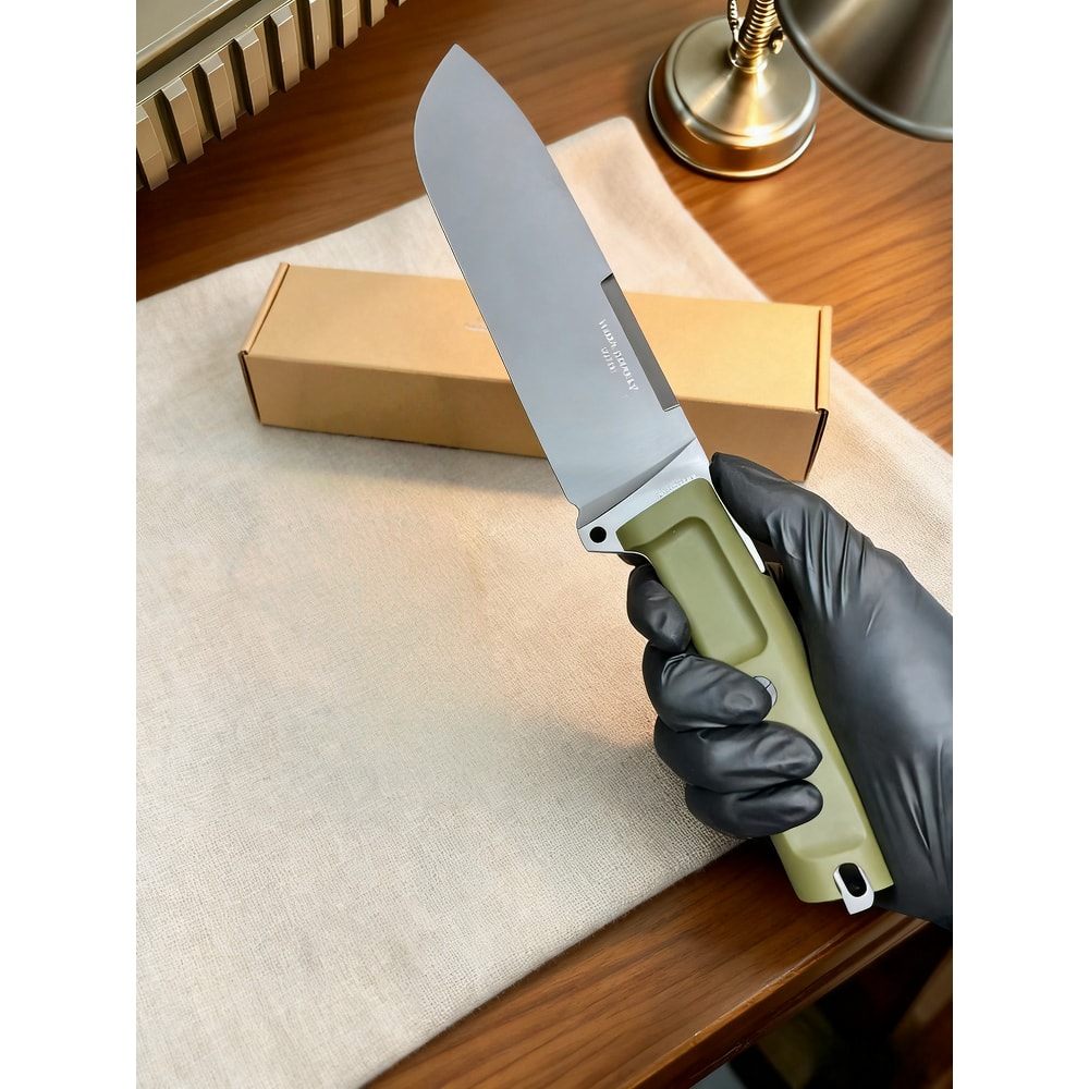 Heavy Duty Tactical Survival Knife Fixed Blade Camping Knife for Bushcraft Hunting Outdoor Use