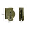 Portable Lensatic Compass Military Navigation Tool for Hiking Camping and Survival