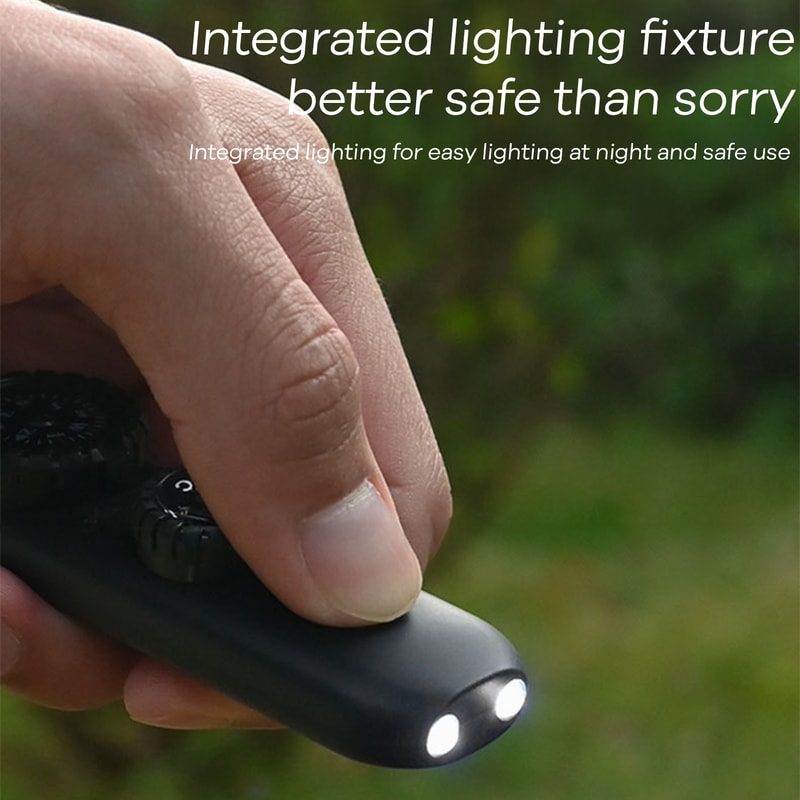 All-in-One Survival Whistle with LED Light, Compass and Thermometer for Outdoor Safety Gear