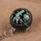 Portable Compass Mini Keychain Survival Tool for Hiking and Outdoor Navigation