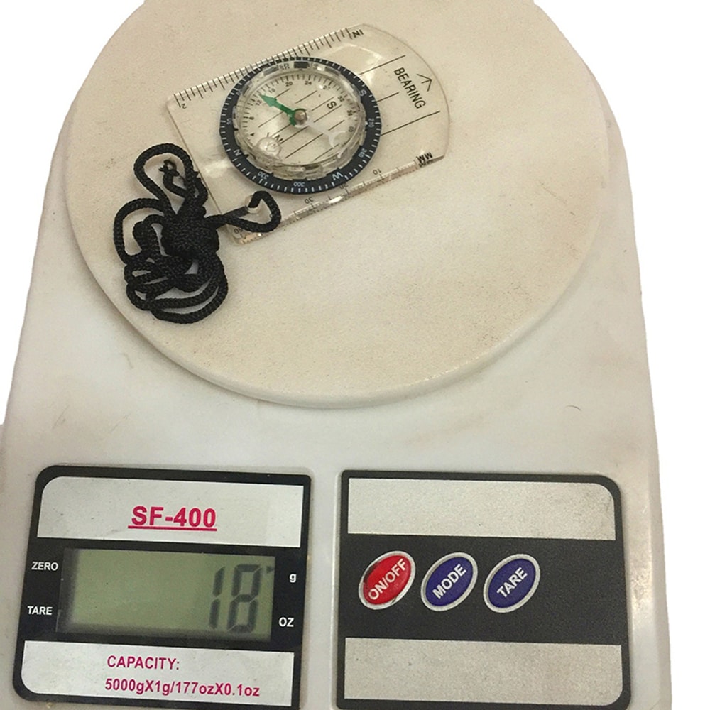 Compact Hiking Compass Navigation Tool Lightweight Survival Map Compass for Outdoor Adventure