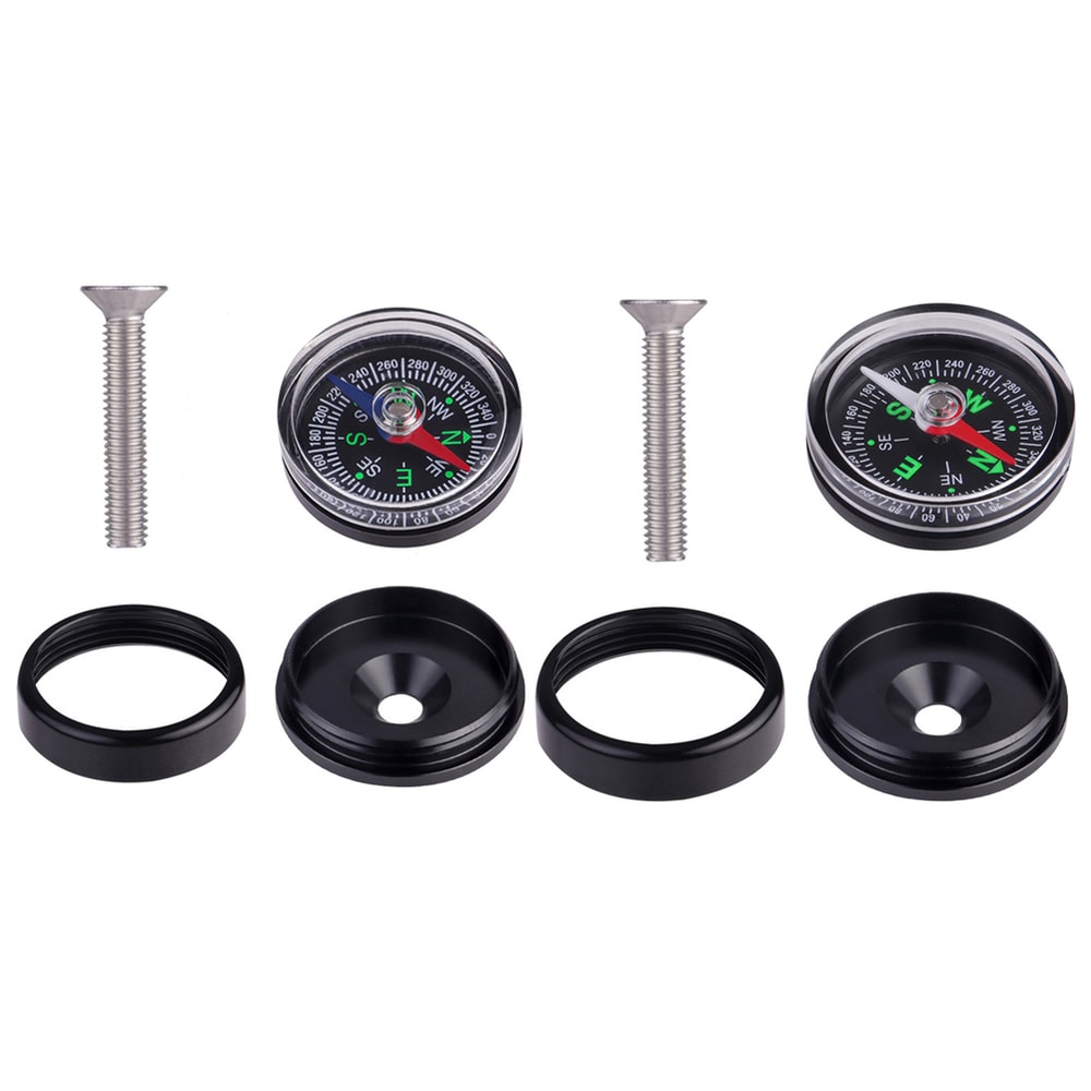 Bike Handlebar Compass Waterproof Navigation Tool for Cycling and Hiking