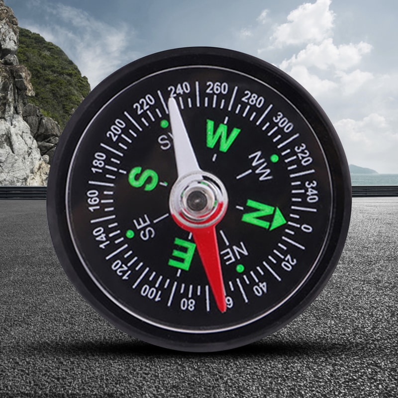 Bike Handlebar Compass Waterproof Navigation Tool for Cycling and Hiking