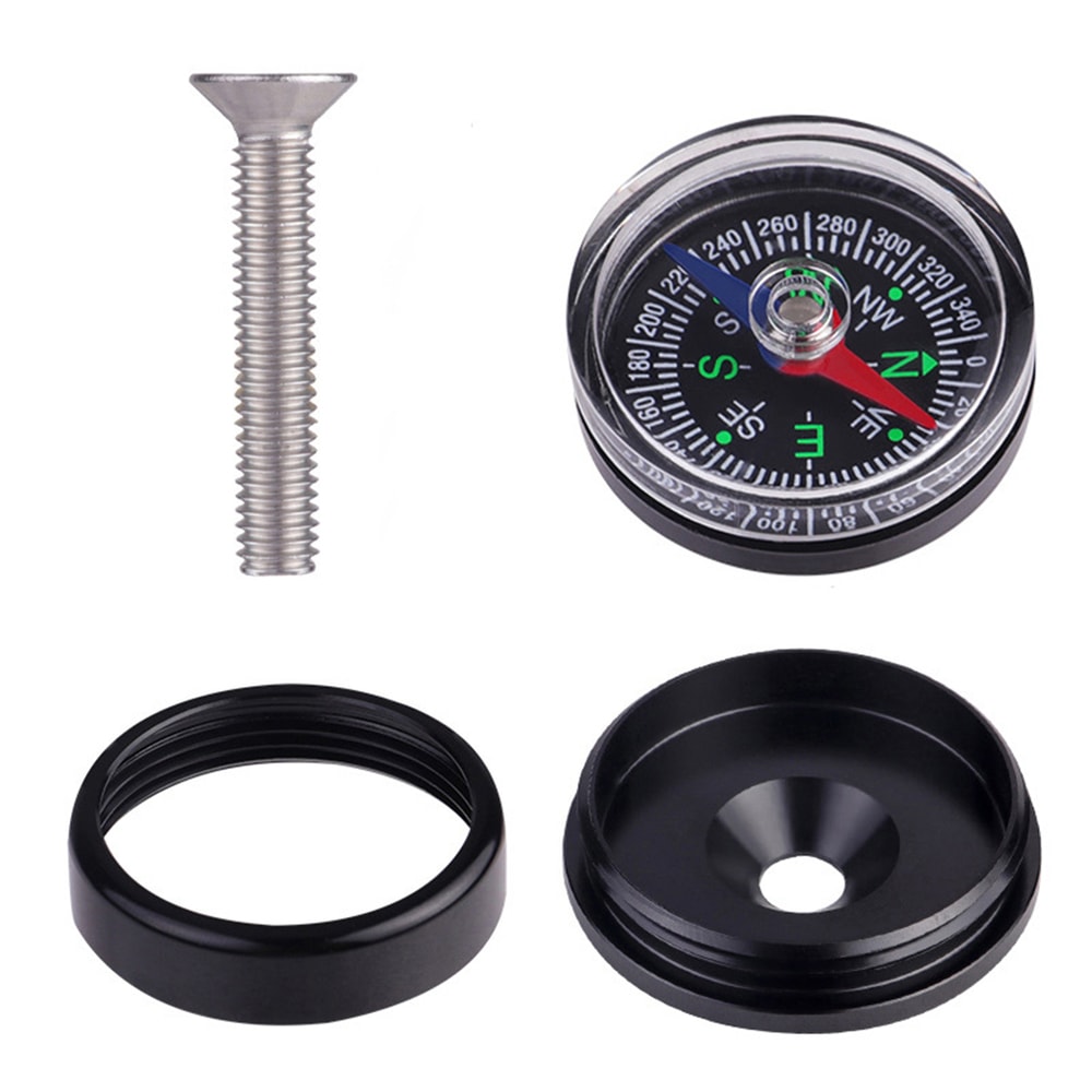 Bike Handlebar Compass Waterproof Navigation Tool for Cycling and Hiking
