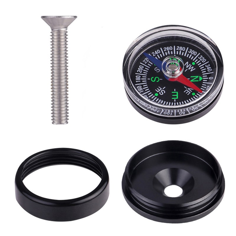 Bike Handlebar Compass Waterproof Navigation Tool for Cycling and Hiking
