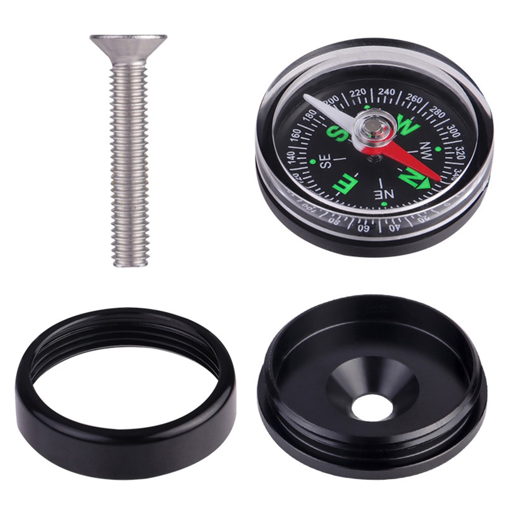 Bike Handlebar Compass Waterproof Navigation Tool for Cycling and Hiking