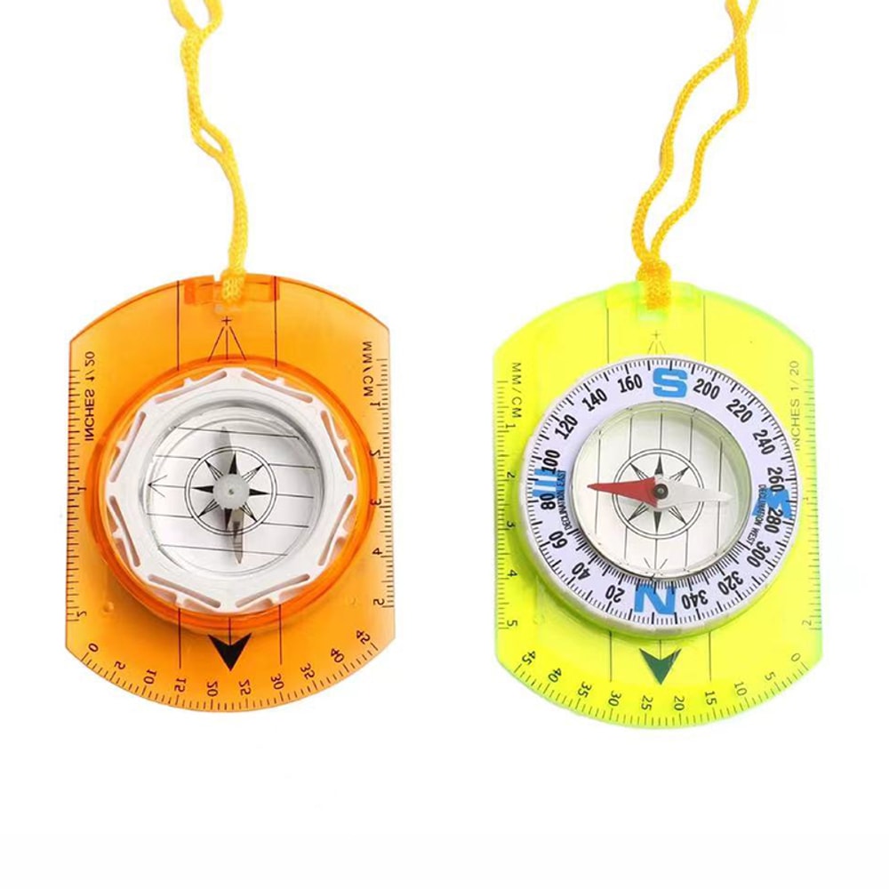 Professional Orienteering Compass Waterproof Hiking Navigation Tool for Camping and Map Reading