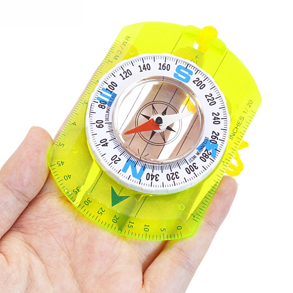 Professional Orienteering Compass Waterproof Hiking Navigation Tool for Camping and Map Reading