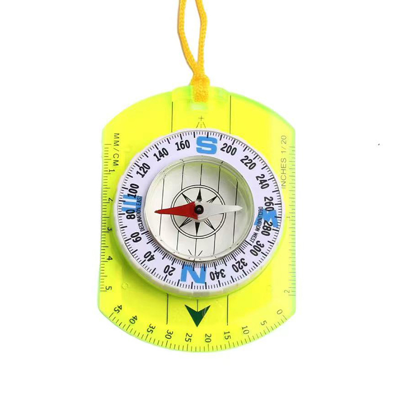 Professional Orienteering Compass Waterproof Hiking Navigation Tool for Camping and Map Reading