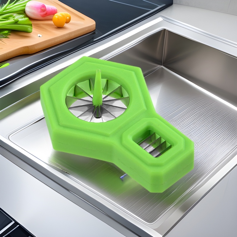 Stainless Steel Green Onion Shredder Tool Fast Herb Cutter Vegetable Slicer