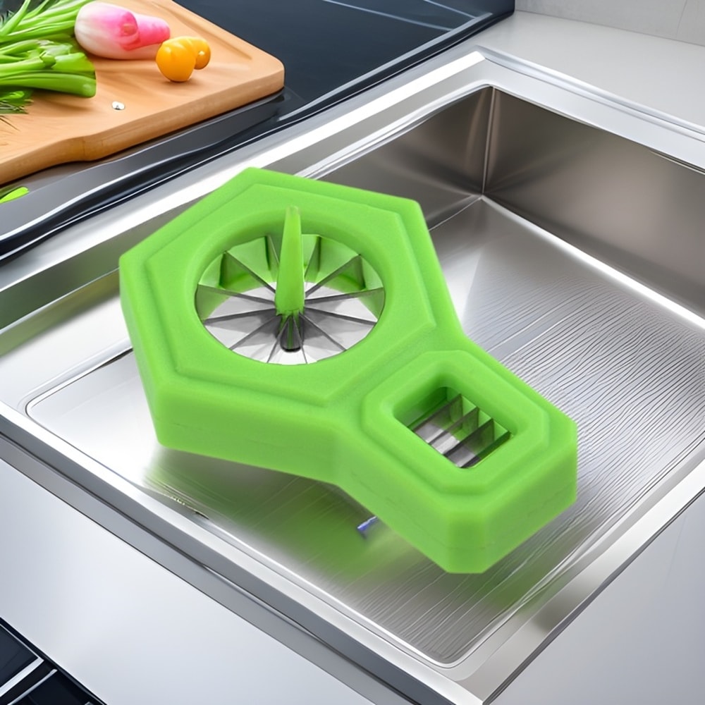 Stainless Steel Green Onion Shredder Tool Fast Herb Cutter Vegetable Slicer