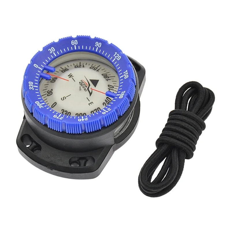 Professional Diving Compass Watch Waterproof Luminous Underwater Navigator for Scuba and Outdoor Exploration