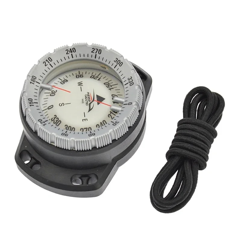 Professional Diving Compass Watch Waterproof Luminous Underwater Navigator for Scuba and Outdoor Exploration