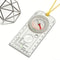 Multifunctional Map Compass Ruler for Hiking Navigation Outdoor Survival Tool