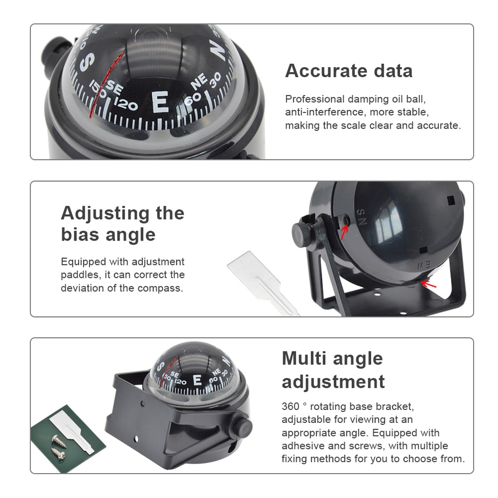 High Precision Marine Electronic Compass for Boat Navigation and Accurate Positioning