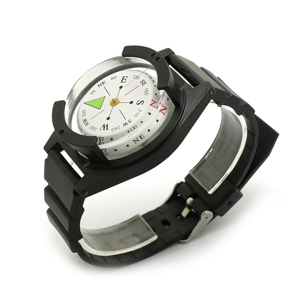 High Precision Waterproof Wrist Compass for Hiking Camping and Diving Navigation