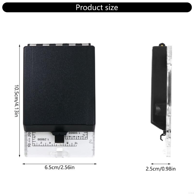 Waterproof Camping Compass With Night Glow Accurate Hiking Navigation Tool 4