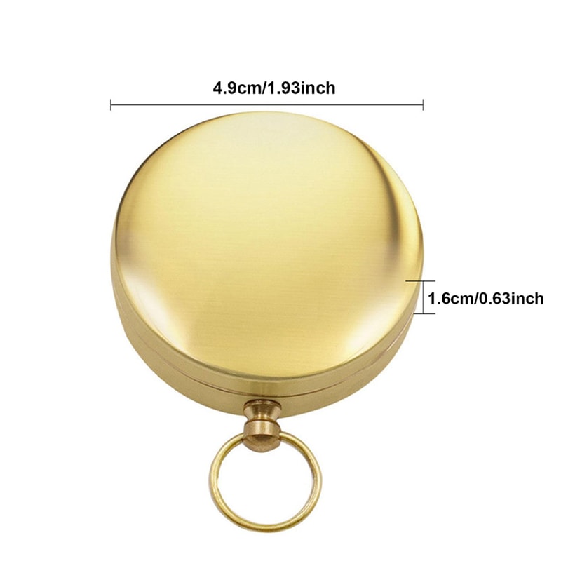 Precision Outdoor Compass For Hiking Backpacking Camping Navigation Survival Gear 2