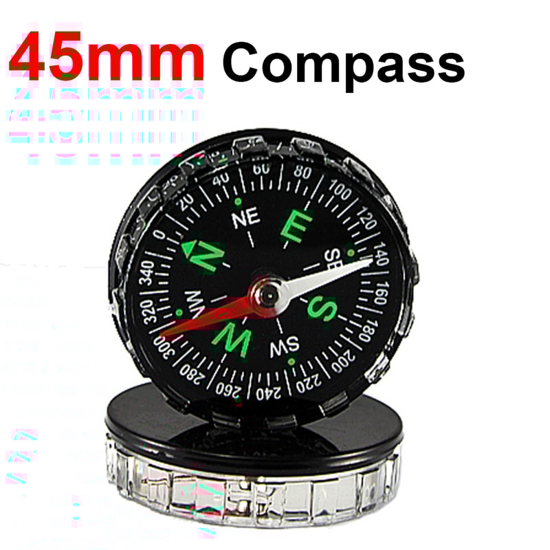 Precision Outdoor Compass For Hiking Backpacking Camping Navigation Survival Gear 3