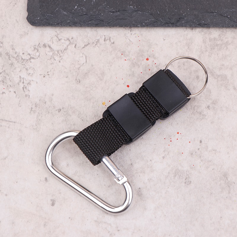 Mini Compass Keychain with Carabiner Portable Hiking Compass Tool for Outdoor Survival Gear