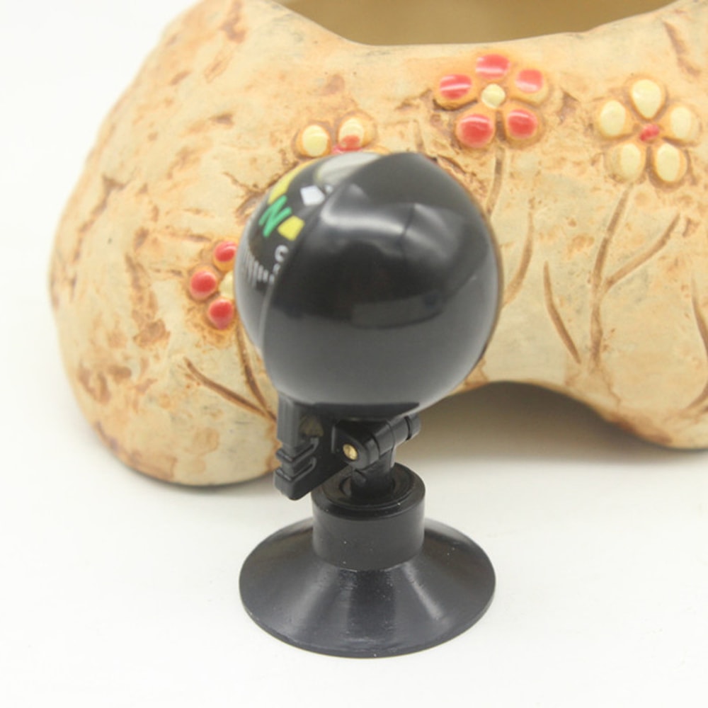 Waterproof Car Compass Ball with Suction Cup Dashboard Navigation Tool