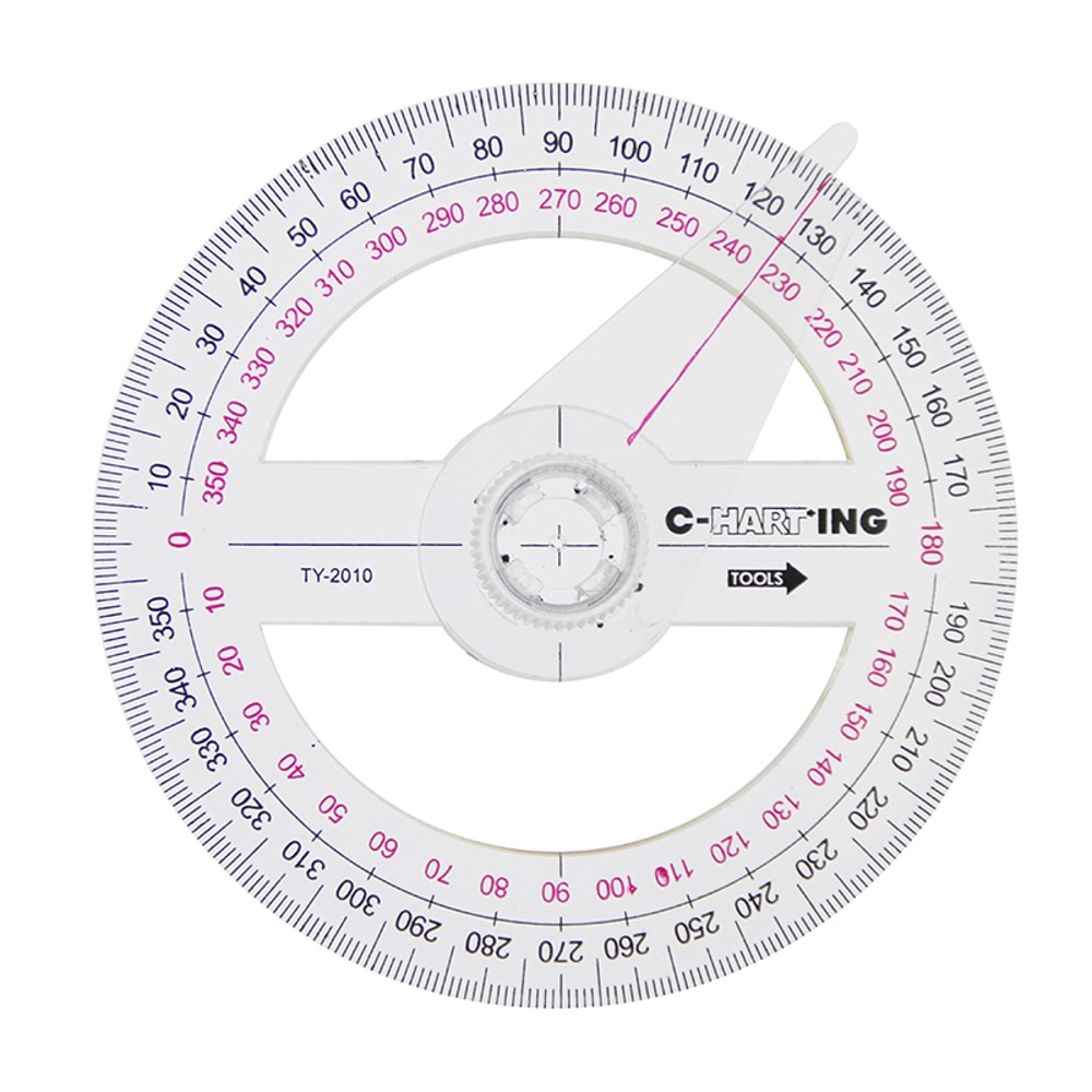 Precision Angle Finder Pro Swing Arm Protractor Ruler for Drafting and Measurement