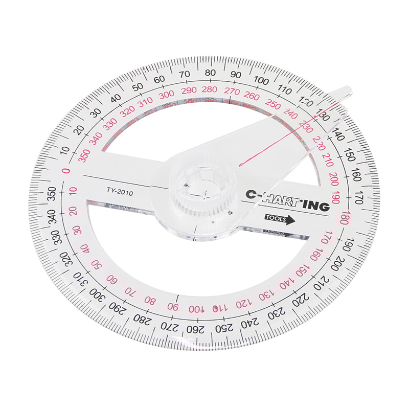 Precision Angle Finder Pro Swing Arm Protractor Ruler for Drafting and Measurement
