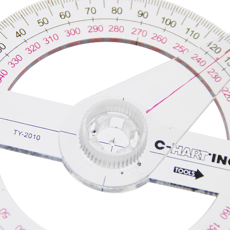 Precision Angle Finder Pro Swing Arm Protractor Ruler for Drafting and Measurement