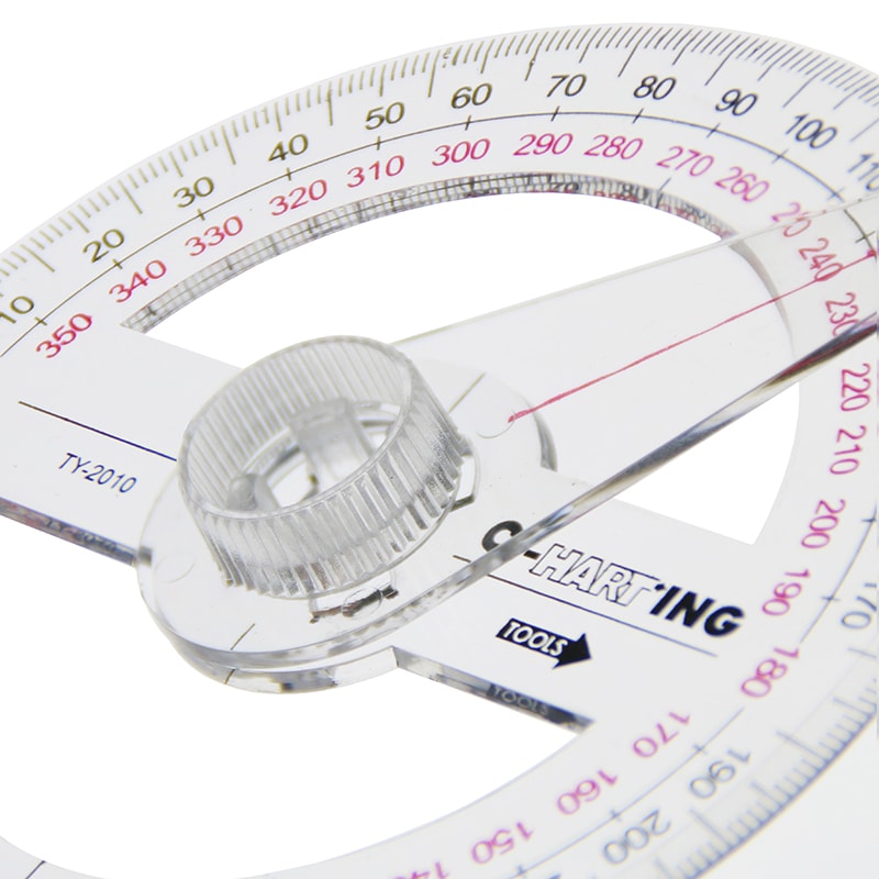 Precision Angle Finder Pro Swing Arm Protractor Ruler for Drafting and Measurement