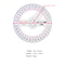 Precision Angle Finder Pro Swing Arm Protractor Ruler for Drafting and Measurement