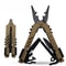 Heavy Duty EDC Multi Tool Pliers Foldable Stainless Steel Survival Tool for Camping Hiking Repair
