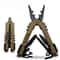 Heavy Duty EDC Multi Tool Pliers Foldable Stainless Steel Survival Tool for Camping Hiking Repair