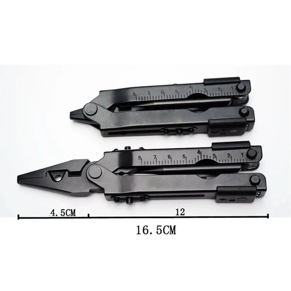 Heavy Duty EDC Multi Tool Pliers Foldable Stainless Steel Survival Tool for Camping Hiking Repair