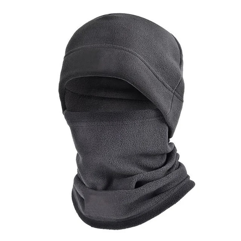 Thermal Winter Fleece Balaclava Hat And Neck Warmer Set For Cycling Ski And Outdoor Protection 8