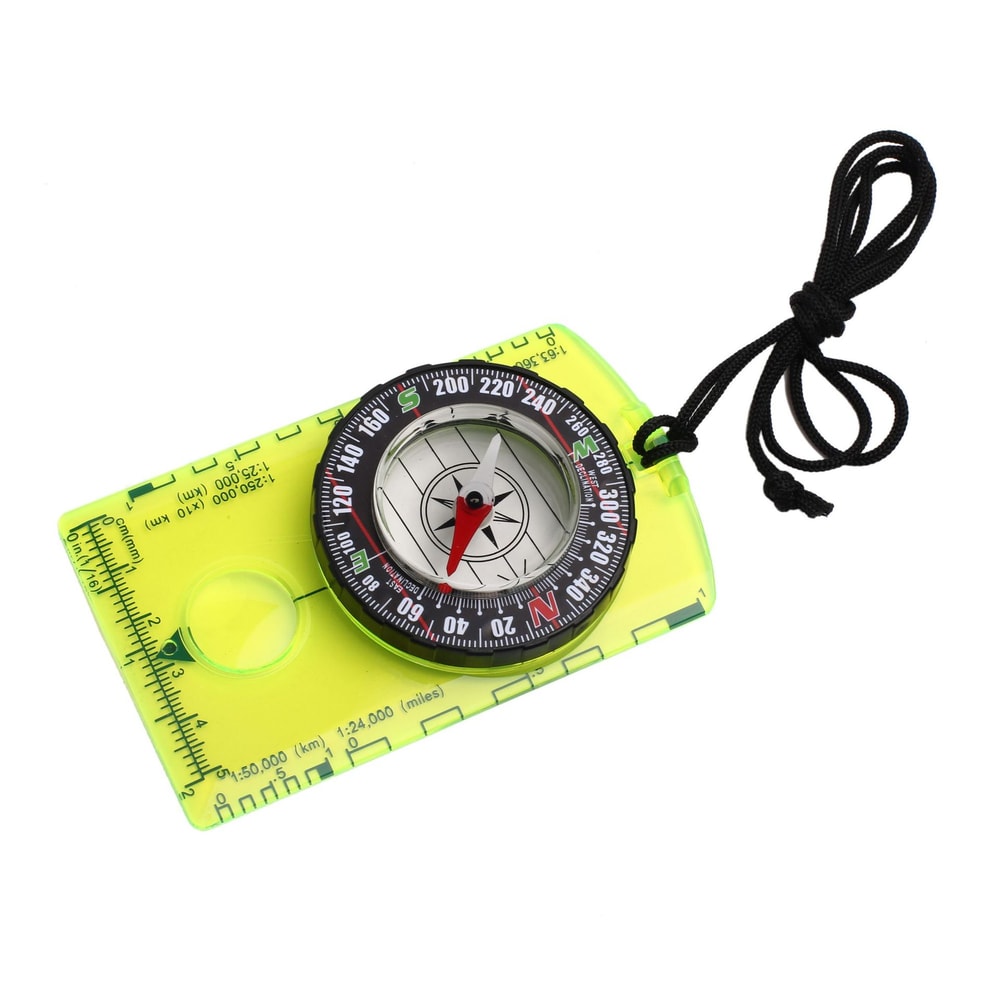 Waterproof Outdoor Compass for Hiking Navigation Survival Camping Map Reading Tool