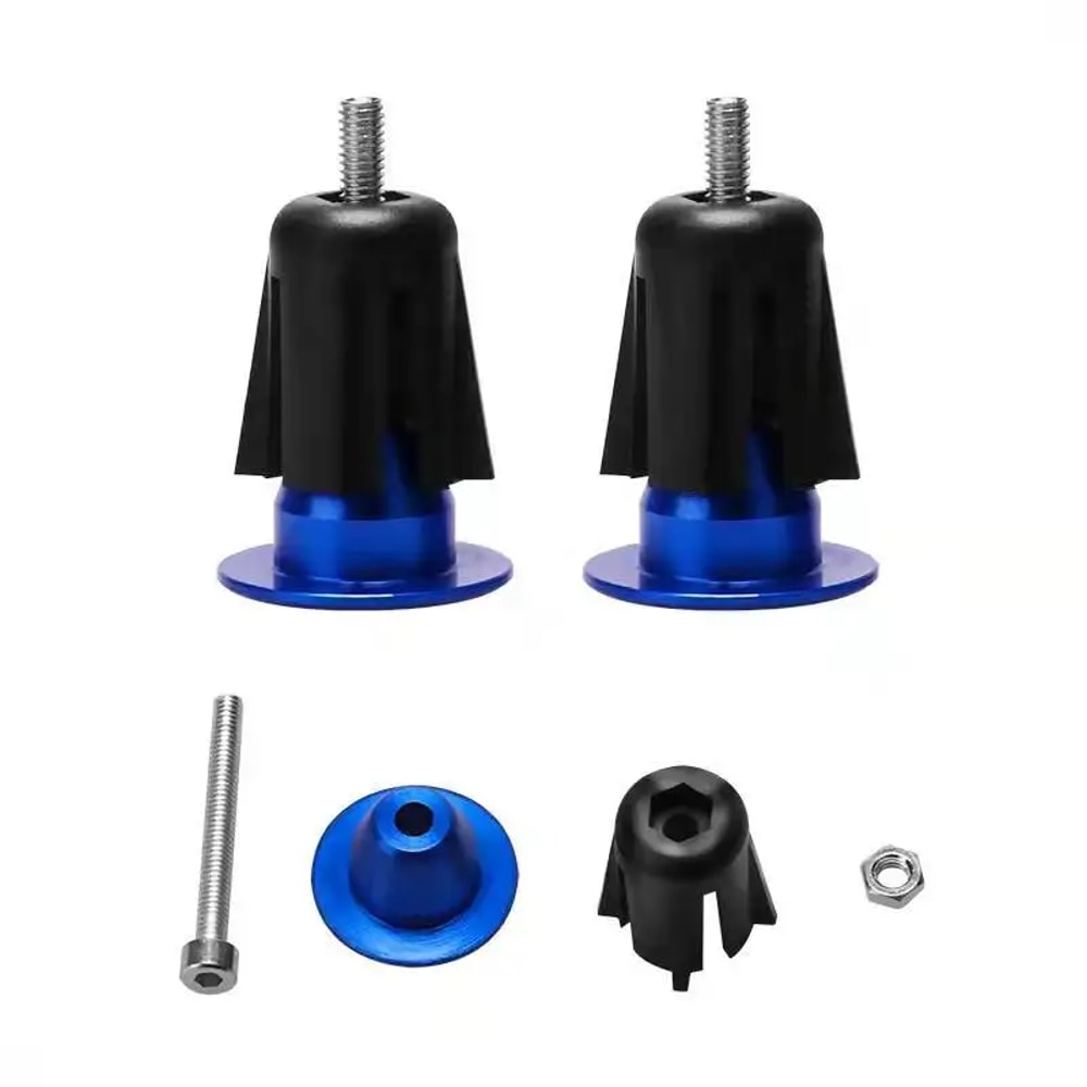Aluminum Alloy Bike Handlebar End Caps Secure Grip Plug MTB Road Bicycle Bar End Caps 1