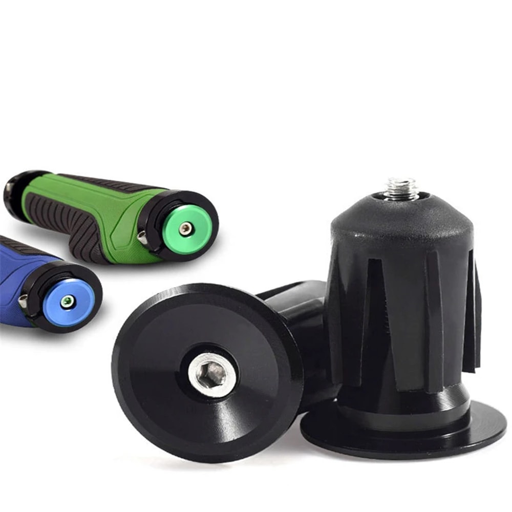 Aluminum Alloy Bike Handlebar End Caps Secure Grip Plug MTB Road Bicycle Bar End Caps 3